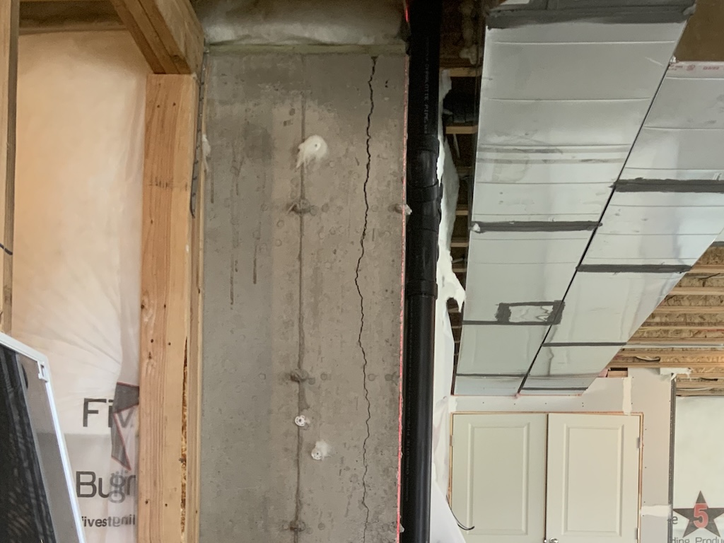 Foundation Wall Crack in New Build
