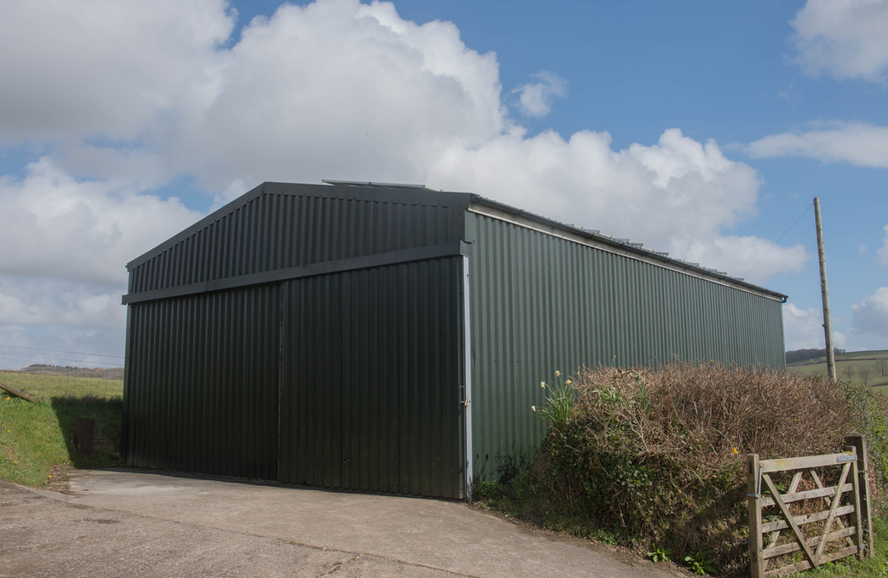 Completed Pole Barn Post Frame Construction