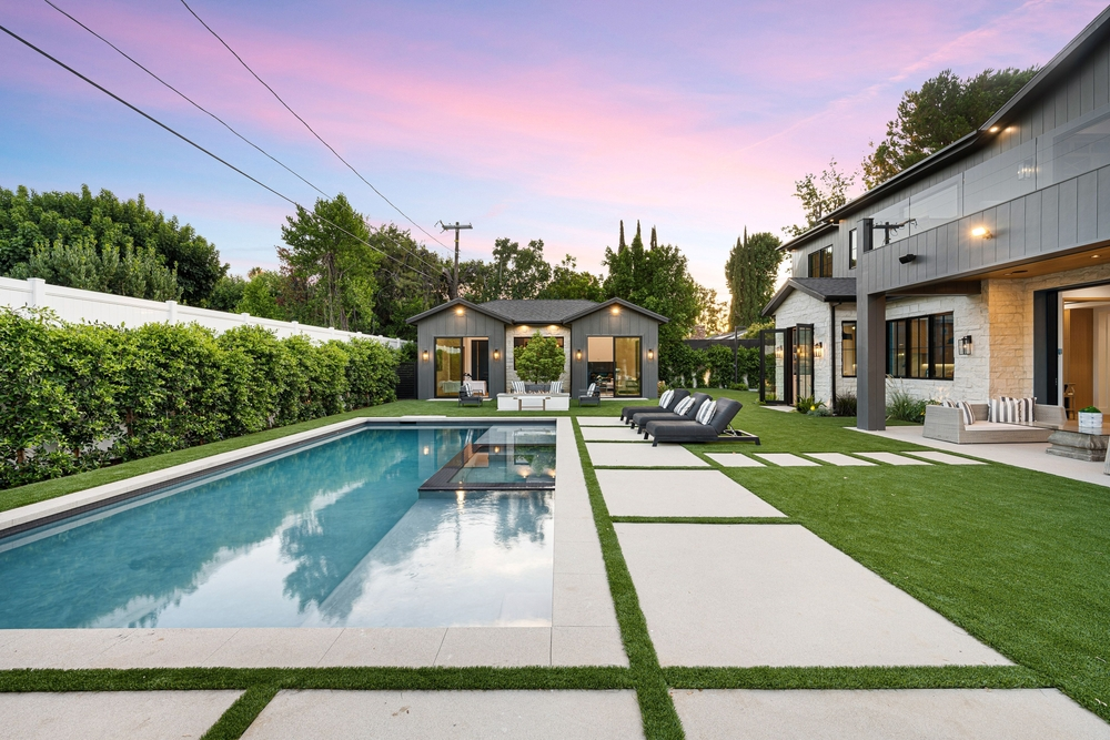 View of a Pool House ADU